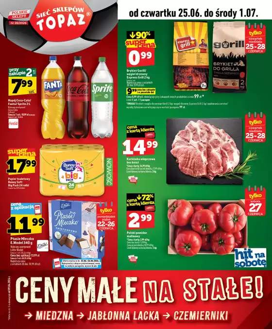 Katalog Topaz | Szeroki wybór ofert | 2026-06-25T00:00:00.000Z - 2026-07-01T00:00:00.000Z