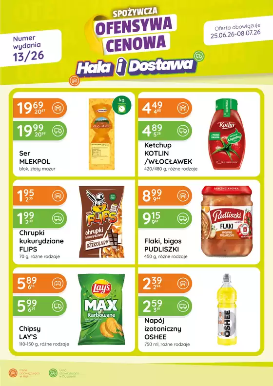 Katalog Eurocash | Ofensywa Spożywcza EC13 | 2026-06-25T00:00:00.000Z - 2026-07-08T00:00:00.000Z