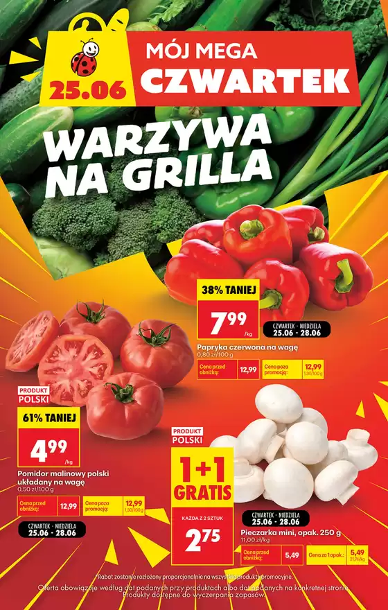 Katalog Biedronka w: Opole Lubelskie | Nasze najlepsze oferty dla Ciebie | 2026-06-25T00:00:00.000Z - 2026-06-28T00:00:00.000Z
