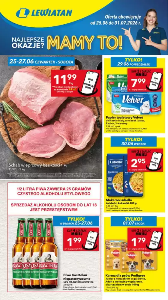 Katalog Lewiatan | Ekskluzywne oferty dla naszych klientów | 2026-06-25T00:00:00.000Z - 2026-07-01T00:00:00.000Z
