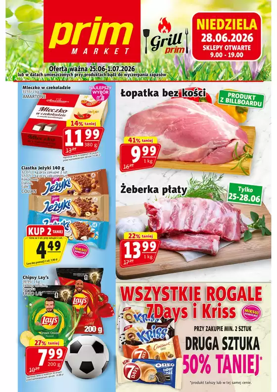 Katalog Prim Market | Nasze najlepsze okazje | 2026-06-25T00:00:00.000Z - 2026-07-01T00:00:00.000Z