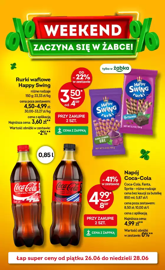 Katalog Żabka | Szeroki wybór ofert | 2026-06-26T00:00:00.000Z - 2026-06-28T00:00:00.000Z