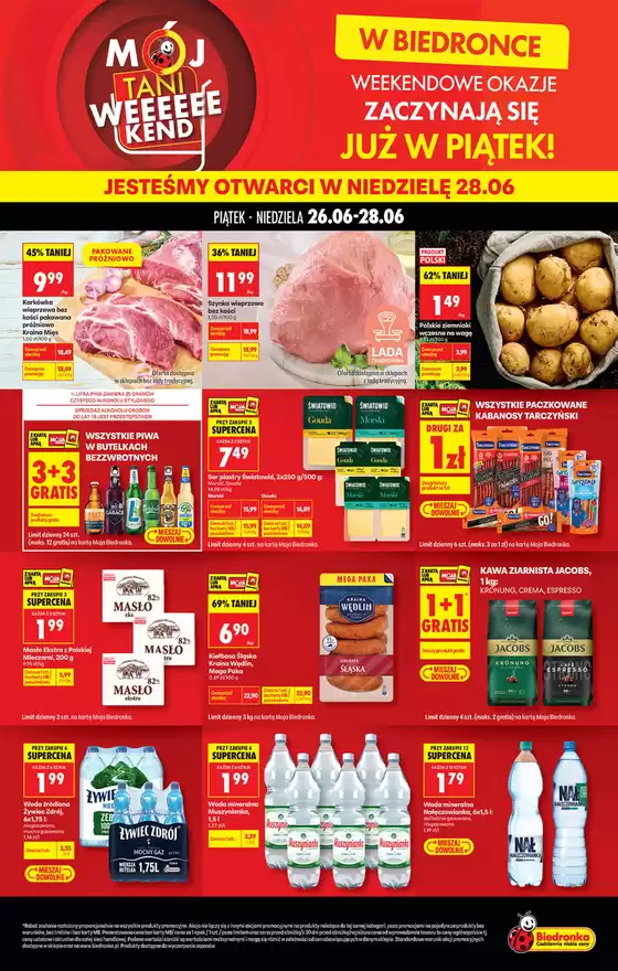 Katalog Biedronka w: Dobrzany | Odkryj atrakcyjne oferty | 2026-06-26T00:00:00.000Z - 2026-06-28T00:00:00.000Z