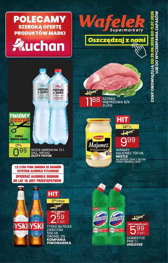 Katalog Wafelek | Aktualne okazje i oferty | 2026-06-29T00:00:00.000Z - 2026-07-11T00:00:00.000Z