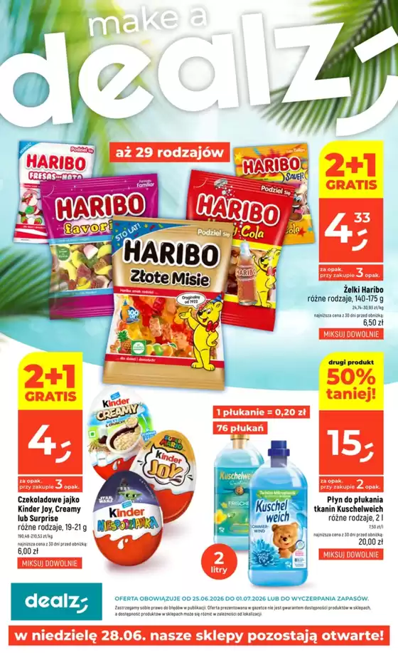 Katalog Dealz w: Klukowo | Dealz gazetka | 2026-06-25T00:00:00.000Z - 2026-07-01T00:00:00.000Z