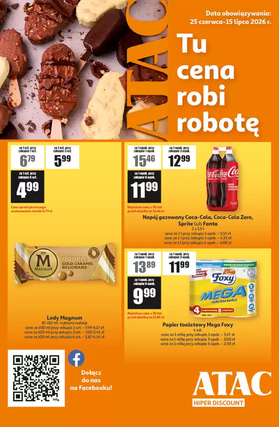 Katalog Auchan | Gazetka ATAC Hiper Discount | 2026-06-25T00:00:00.000Z - 2026-07-15T00:00:00.000Z