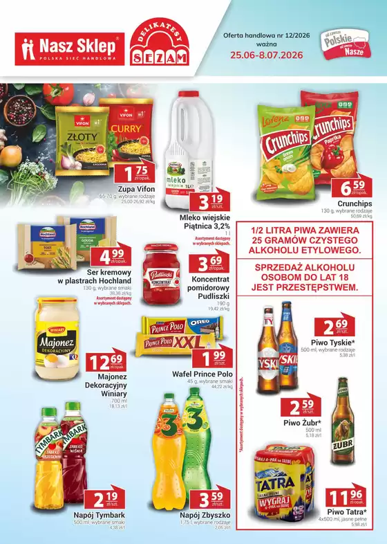 Katalog Nasz Sklep w: Mrozy | Oszczędzaj teraz dzięki naszym ofertom | 2026-06-25T00:00:00.000Z - 2026-07-08T00:00:00.000Z