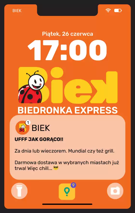 Katalog Biedronka w: Piastów | Najlepsze oferty i rabaty | 2026-06-27T00:00:00.000Z - 2026-07-11T00:00:00.000Z