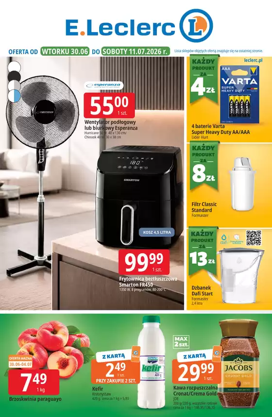 Katalog E.Leclerc | Ekskluzywne okazje | 2026-06-30T00:00:00.000Z - 2026-07-11T00:00:00.000Z
