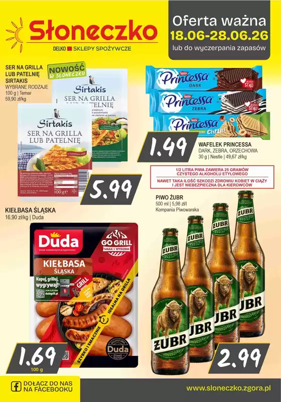 Katalog Słoneczko w: Kurów | Nowe oferty do odkrycia | 2026-06-18T00:00:00.000Z - 2026-06-28T00:00:00.000Z