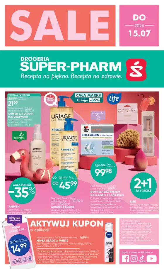 Katalog Super Pharm | Ekskluzywne okazje | 2026-06-27T00:00:00.000Z - 2026-07-15T00:00:00.000Z