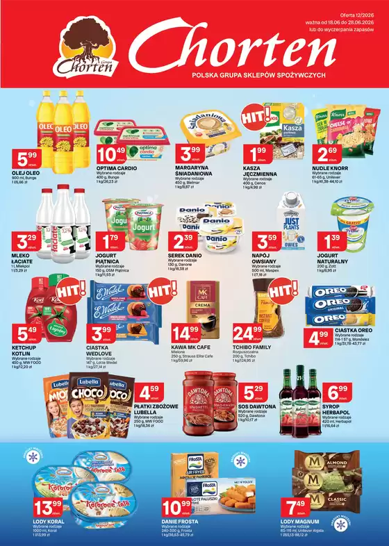 Katalog Chorten | Południe gazetka 12 mała | 2026-06-18T00:00:00.000Z - 2026-06-28T00:00:00.000Z
