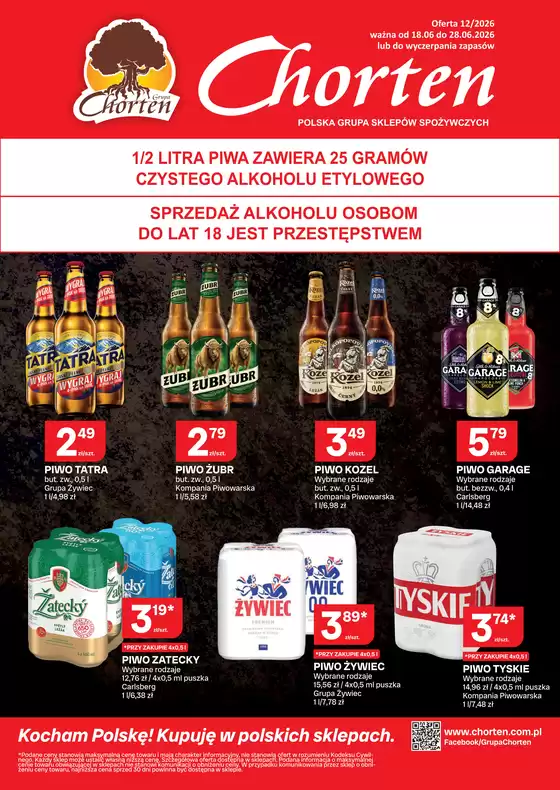 Katalog Chorten | Południe plakat 12 piwny | 2026-06-18T00:00:00.000Z - 2026-06-28T00:00:00.000Z