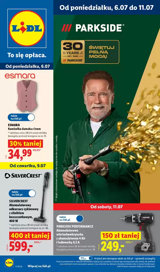 Katalog Lidl w: Libertów | Katalog ważny od 6.07 do 11.07 | 2026-07-06T00:00:00.000Z - 2026-07-11T00:00:00.000Z