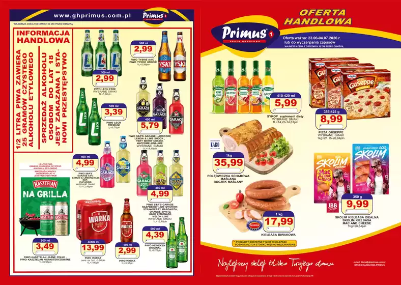 Katalog Primus w: Kazimierz Biskupi | Najlepszy sklep blisko Trajego domu | 2026-06-29T00:00:00.000Z - 2026-07-04T00:00:00.000Z
