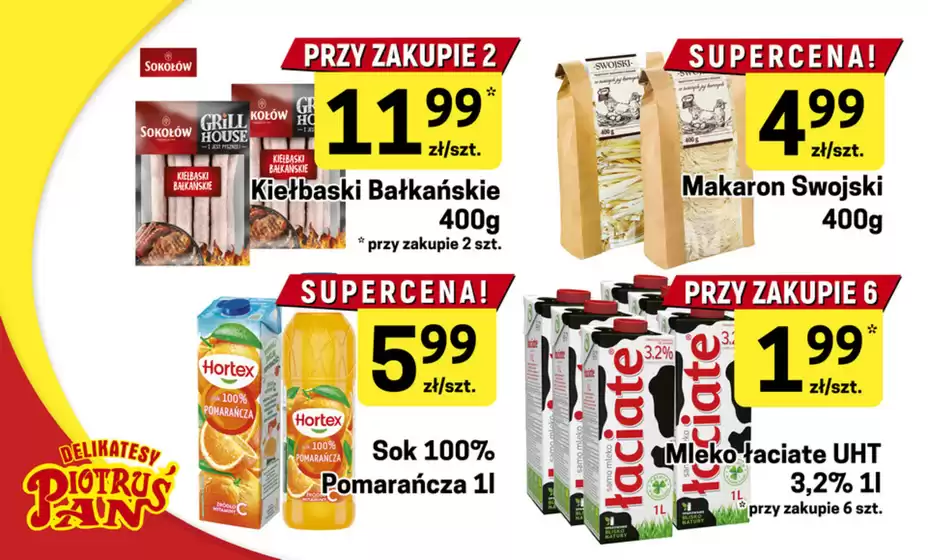 Katalog Delikatesy Piotruś Pan | Oferta tygodnia | 2026-06-29T00:00:00.000Z - 2026-07-01T00:00:00.000Z