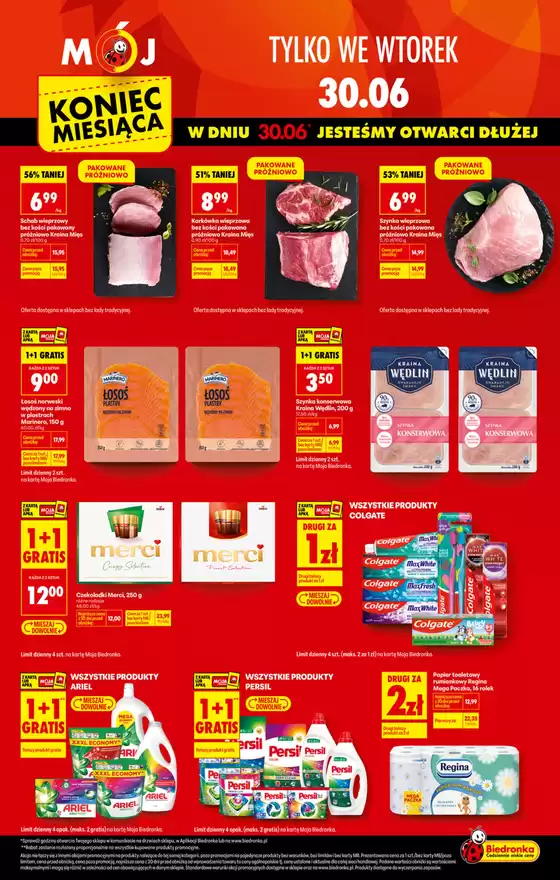 Katalog Biedronka w: Jedlicze | Świetne rabaty na wybrane produkty | 2026-06-30T00:00:00.000Z - 2026-06-30T00:00:00.000Z
