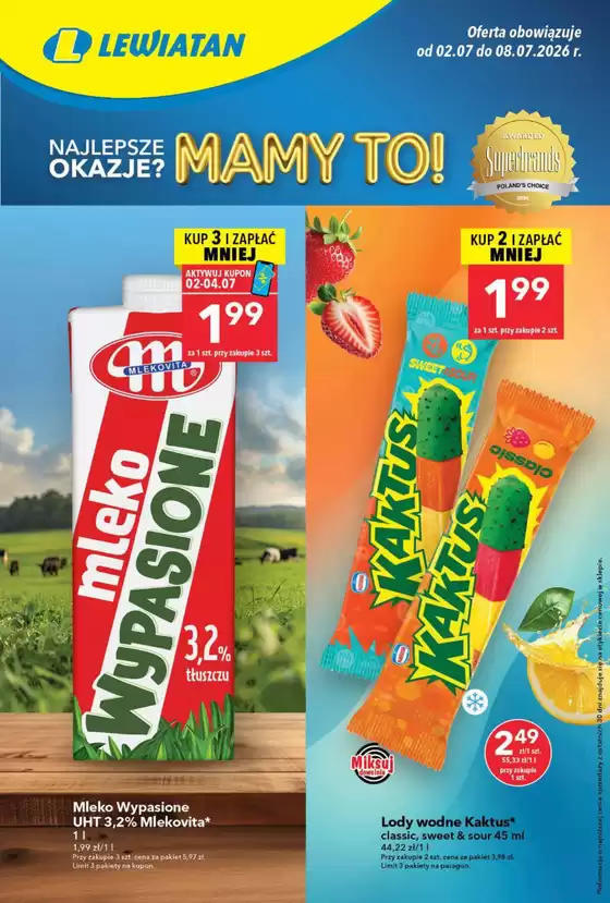 Katalog Lewiatan w: Wodzisław Śląski | Nowe oferty do odkrycia | 2026-07-02T00:00:00.000Z - 2026-07-08T00:00:00.000Z
