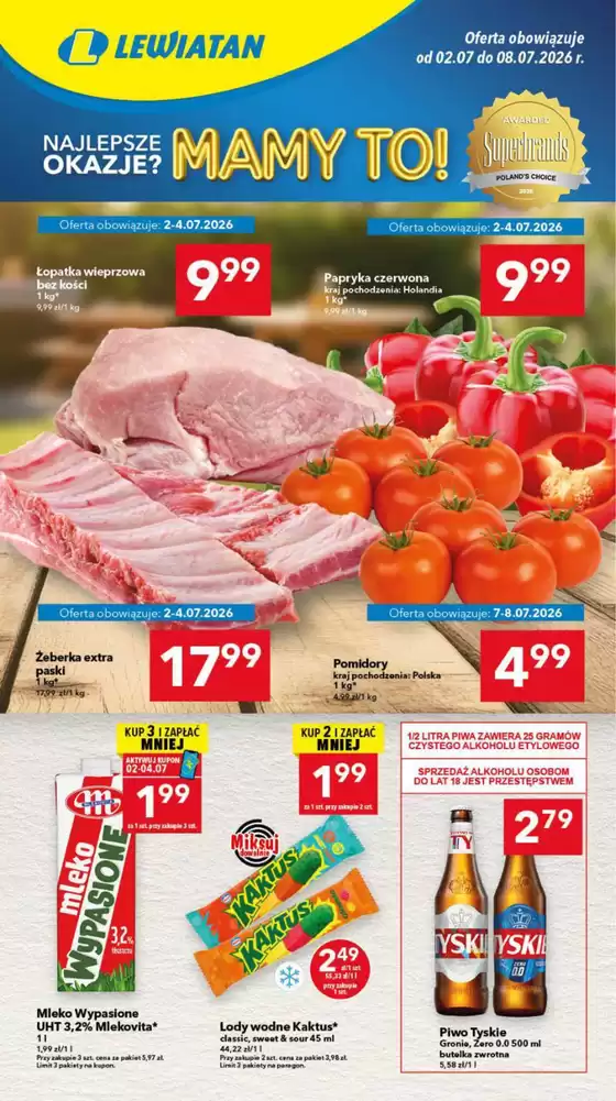 Katalog Lewiatan | Oszczędzaj teraz dzięki naszym ofertom | 2026-07-02T00:00:00.000Z - 2026-07-08T00:00:00.000Z