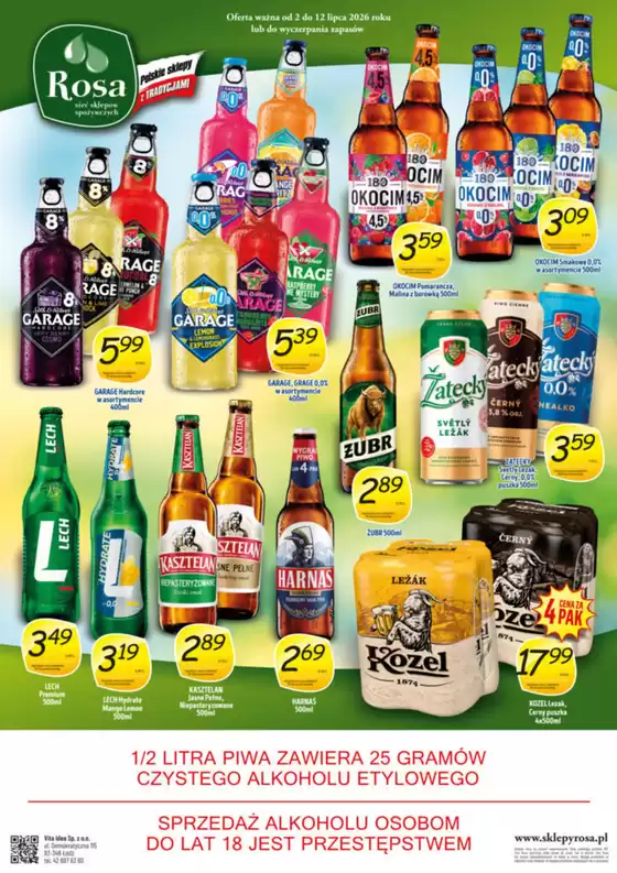 Katalog Rosa | Rosa gazetka | 2026-07-02T00:00:00.000Z - 2026-07-12T00:00:00.000Z