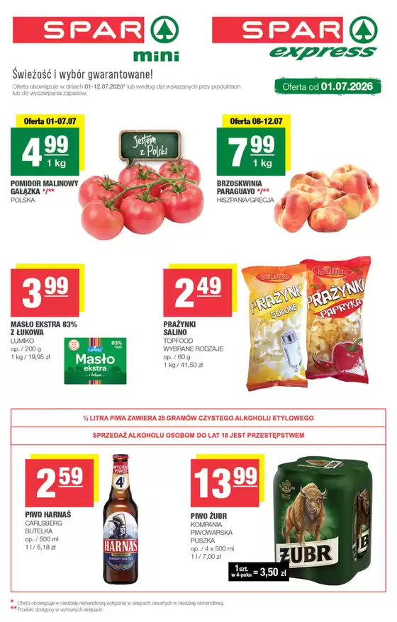 Katalog Spar | T27 mini 2 | 2026-07-01T00:00:00.000Z - 2026-07-12T00:00:00.000Z