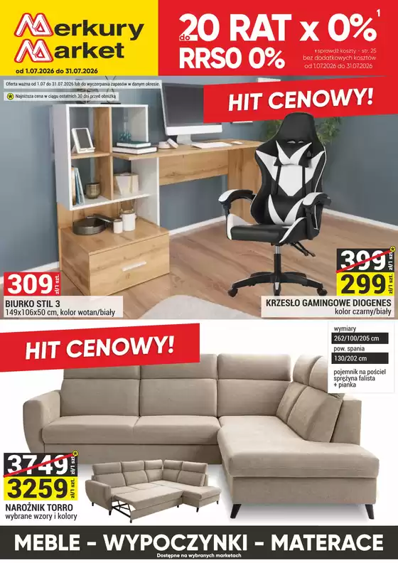 Katalog Merkury Market w: Grodzisk Mazowiecki | Oszczędzaj teraz dzięki naszym ofertom | 2026-07-01T00:00:00.000Z - 2026-07-31T00:00:00.000Z