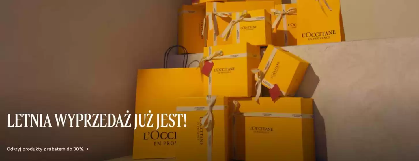 Katalog l'occitane w: Besko | Letnia Wyprzedaż  | 2026-06-30T00:00:00.000Z - 2026-07-19T00:00:00.000Z