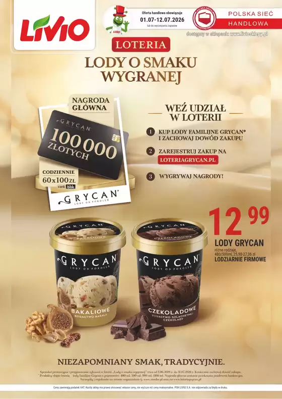 Katalog Livio | Świetna oferta dla łowców okazji | 2026-07-01T00:00:00.000Z - 2026-07-12T00:00:00.000Z