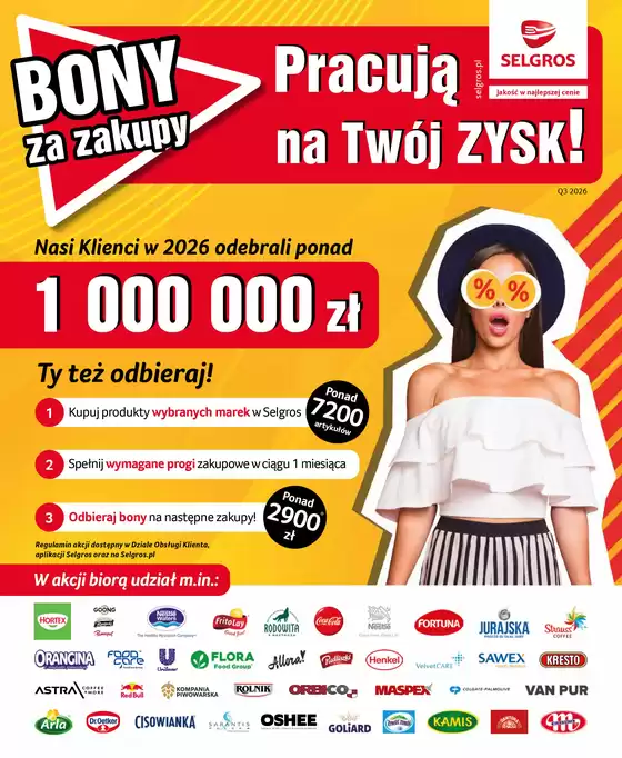 Katalog Selgros | Bony za zakupy | 2026-07-01T00:00:00.000Z - 2026-09-30T00:00:00.000Z