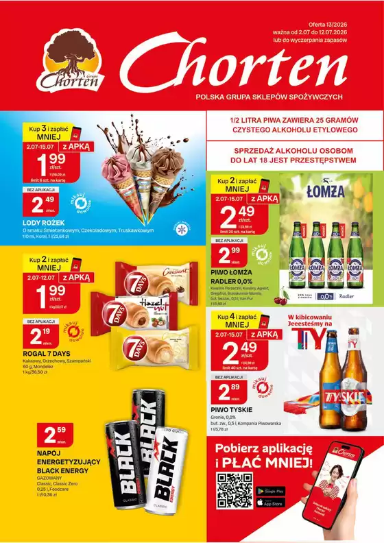 Katalog Chorten w: Rydzyna | Gazetka 13 regiony typ 1 1 | 2026-07-02T00:00:00.000Z - 2026-07-12T00:00:00.000Z