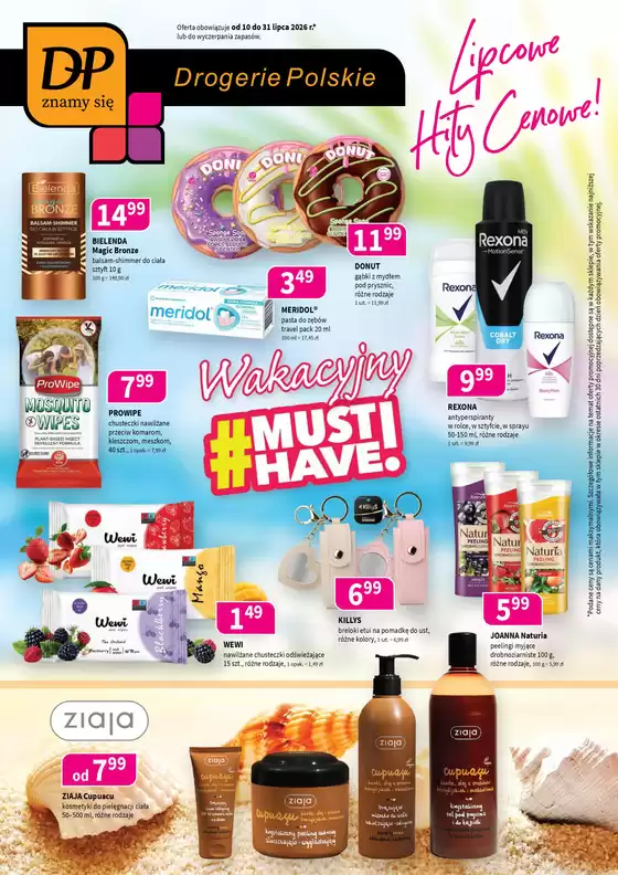 Katalog Drogerie Polskie | Drogerie Polskie gazetka | 2026-07-10T00:00:00.000Z - 2026-07-31T00:00:00.000Z