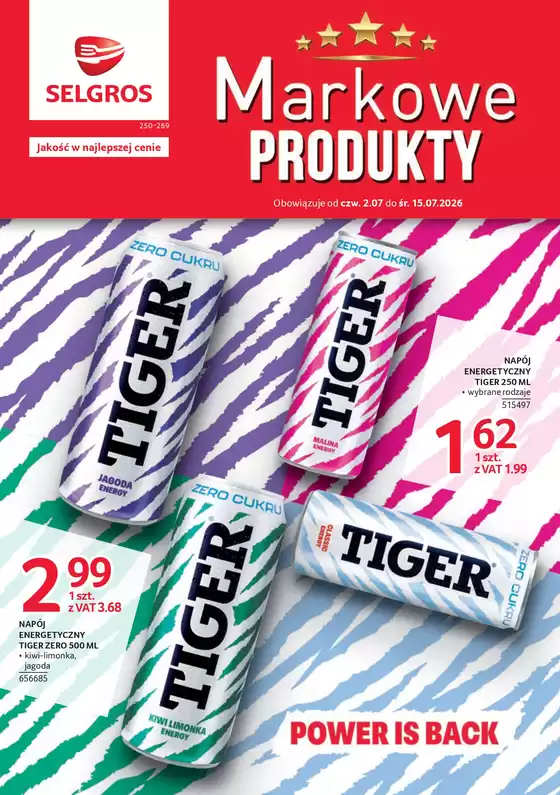 Katalog Selgros | Katalog Markowe Produkty | 2026-07-02T00:00:00.000Z - 2026-07-15T00:00:00.000Z