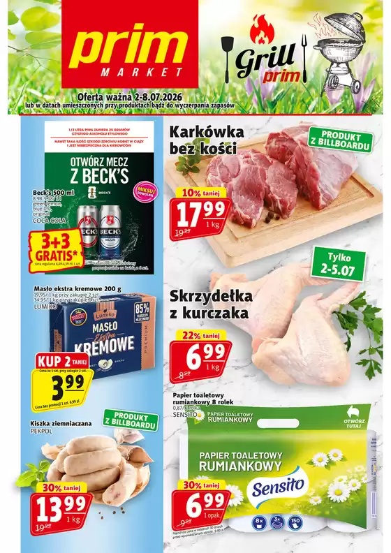 Katalog Prim Market w: Białaczów | Najlepsze oferty i rabaty | 2026-07-02T00:00:00.000Z - 2026-07-08T00:00:00.000Z