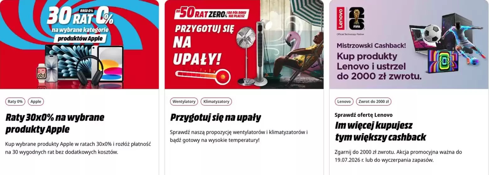 Katalog Media Markt | Przygotuj się na upały | 2026-07-03T00:00:00.000Z - 2026-07-19T00:00:00.000Z