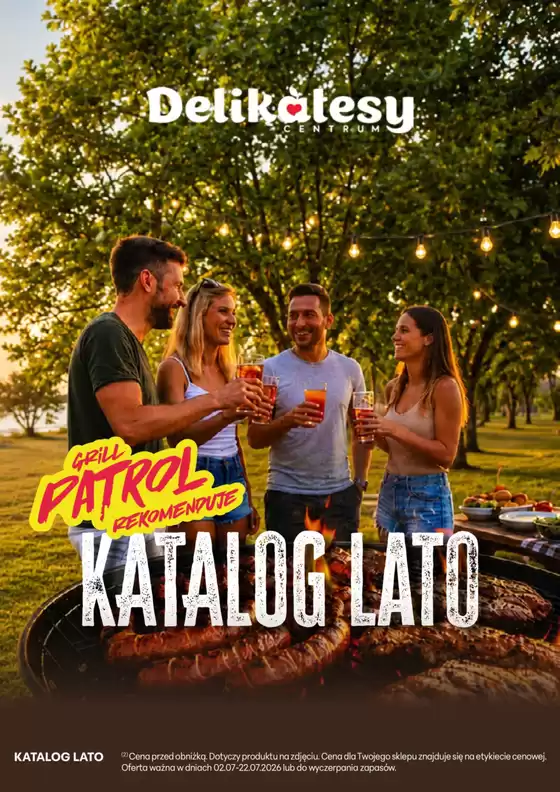 Katalog Delikatesy Centrum | Najlepsze oferty dla wszystkich klientów | 2026-07-02T00:00:00.000Z - 2026-07-22T00:00:00.000Z