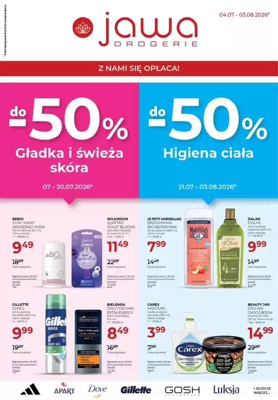 Katalog Jawa Drogerie | Jawa Drogerie gazetka | 2026-07-04T00:00:00.000Z - 2026-08-03T00:00:00.000Z