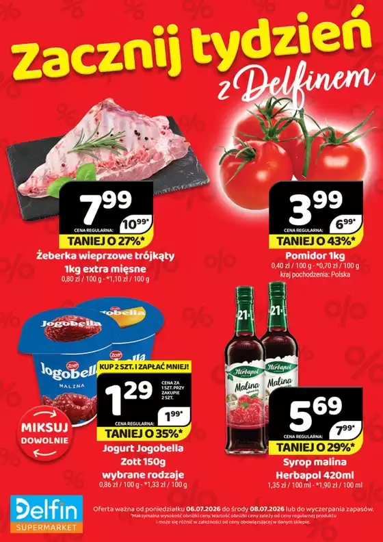 Katalog Delfin | Najlepsze oferty i rabaty | 2026-07-06T00:00:00.000Z - 2026-07-08T00:00:00.000Z