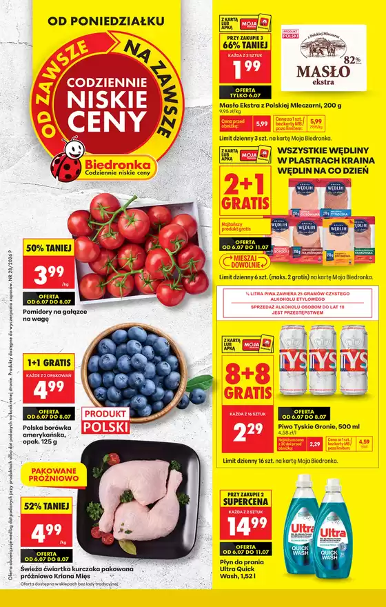 Katalog Biedronka | Najlepsze oferty dla wszystkich klientów | 2026-07-06T00:00:00.000Z - 2026-07-11T00:00:00.000Z
