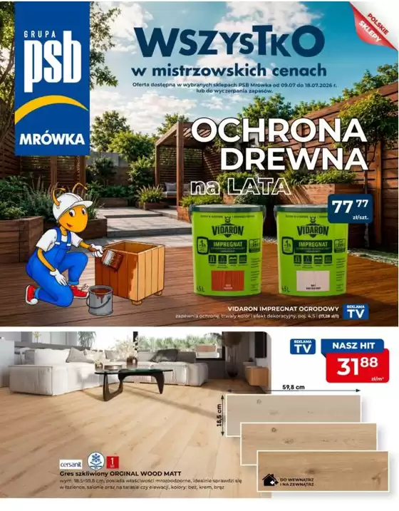 Katalog Mrówka | Ekskluzywne oferty dla naszych klientów | 2026-07-09T00:00:00.000Z - 2026-07-18T00:00:00.000Z