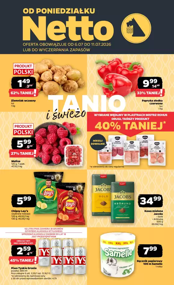 Katalog Netto | Tanio I świeżo | 2026-07-06T00:00:00.000Z - 2026-07-11T00:00:00.000Z