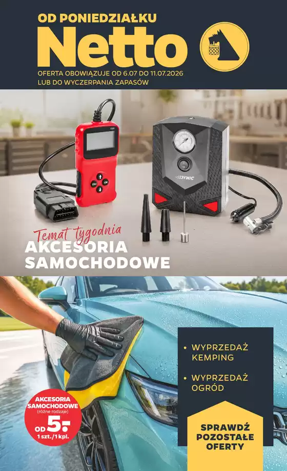 Katalog Netto | Temat tygodnia Akcesoria Samochodowe | 2026-07-06T00:00:00.000Z - 2026-07-11T00:00:00.000Z