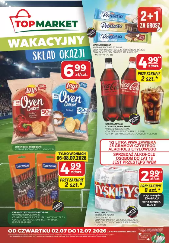 Katalog Polska Grupa Supermarketów | Wakacyjny skład okazji | 2026-07-07T00:00:00.000Z - 2026-07-12T00:00:00.000Z
