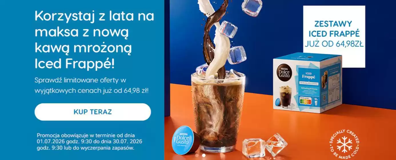 Katalog Dolce Gusto | Promocja do 30.07  | 2026-07-07T00:00:00.000Z - 2026-07-30T00:00:00.000Z