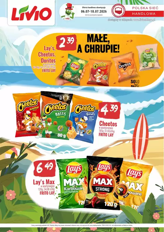 Katalog Livio | Oferty dla łowców okazji | 2026-07-06T00:00:00.000Z - 2026-07-18T00:00:00.000Z