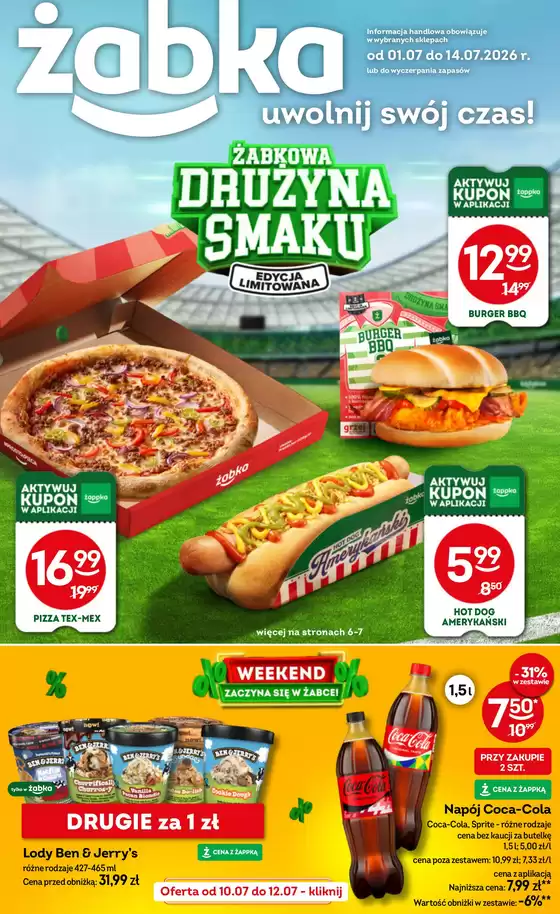Katalog Żabka | Oferty dla łowców okazji | 2026-07-01T00:00:00.000Z - 2026-07-14T00:00:00.000Z