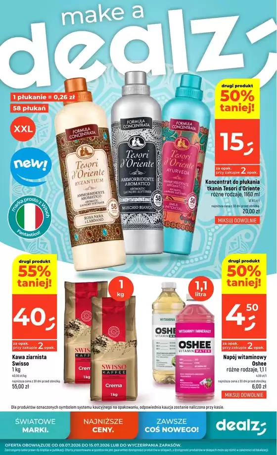 Katalog Dealz | Nasze najlepsze okazje | 2026-07-09T00:00:00.000Z - 2026-07-15T00:00:00.000Z