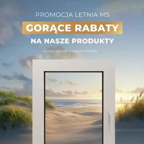 Katalog MS w: Grabownica Starzeńska | Promocja letnia MS – 11% rabatu przy 100% przedpłacie | 2026-07-08T00:00:00.000Z - 2026-08-27T00:00:00.000Z
