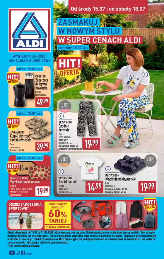 Katalog Aldi | Oferty dla łowców okazji | 2026-07-15T00:00:00.000Z - 2026-07-21T00:00:00.000Z