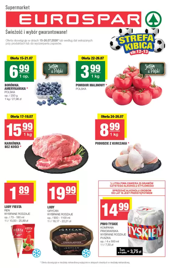 Katalog Spar w: Pabianice | T29 eurospar 4 | 2026-07-15T00:00:00.000Z - 2026-07-26T00:00:00.000Z