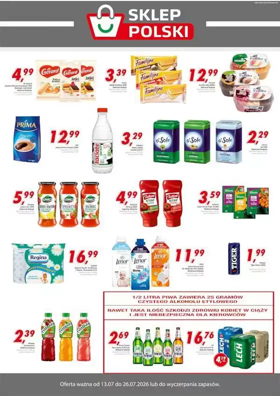 Katalog Sklep Polski | Sklep Polski gazetka | 2026-07-13T00:00:00.000Z - 2026-07-26T00:00:00.000Z